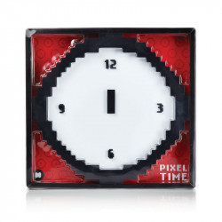 Reloj pixelado de pared "Pixel Time"