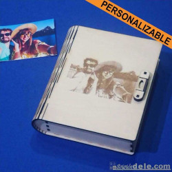 Caja artesa con personalizada con foto