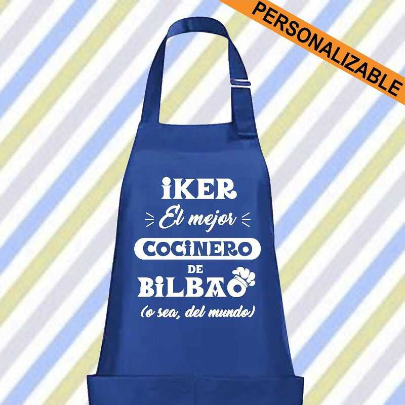 Delantal de Bilbao personalizado