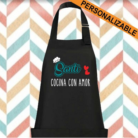 delantal personalizado