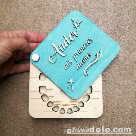 Caja de dientes personalizada
