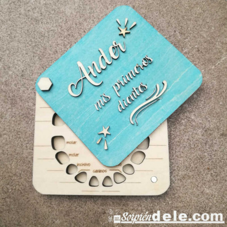 Caja de dientes personalizada