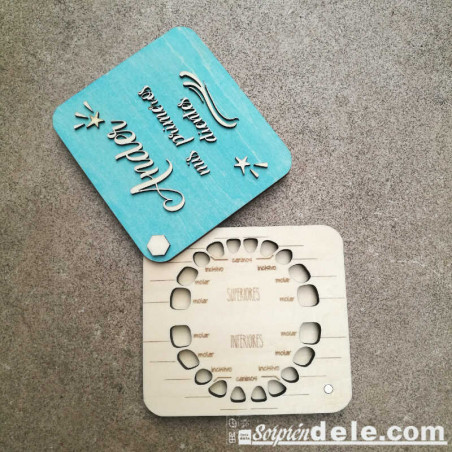 Caja de dientes personalizada