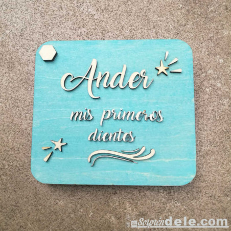 CAJITA DE DIENTES PERSONALIZADA