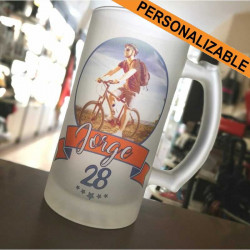 jarra cerveza personalizada con foto