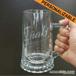 JARRA DE CERVEZA PERSONALIZADA