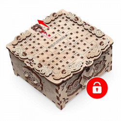 Caja secreta fantasía floral