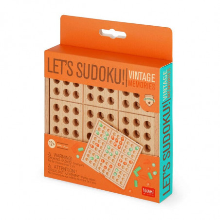 Sudoku de madera