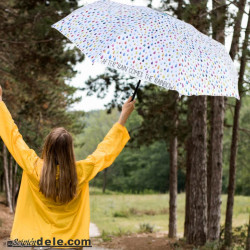 paraguas plegable after rain