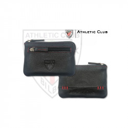 MONEDERO LLAVERO PIEL  ATHLETIC CLUB DE BILBAO