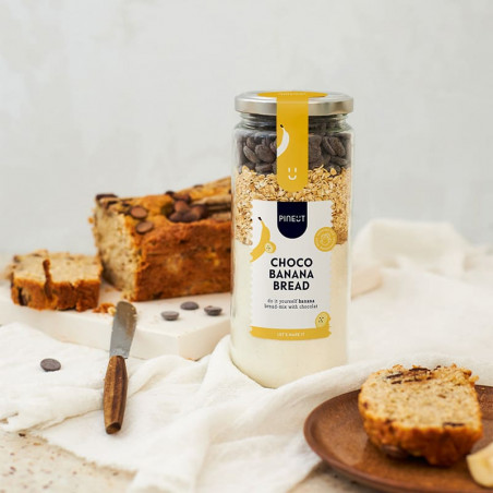 HAZ TU PROPIO PASTEL BANANA BREAD DE CHOCOLATE