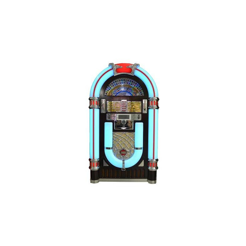 jukebox con tocadiscos