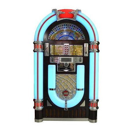 jukebox con tocadiscos