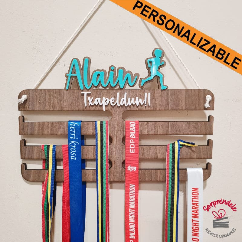 Medallero personalizado