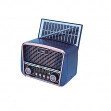 MIni radio altavoz solar