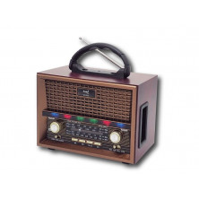 Radio altavoz estilo vintage