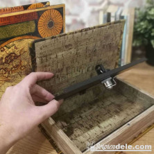 libro con caja fuerte secreta