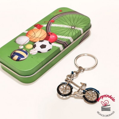 llavero bicicleta