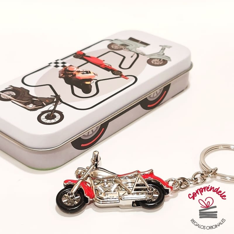 llavero moto