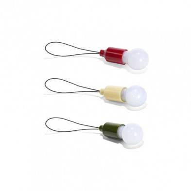 MINI LUZ CON FORMA DE BOMBILLA KIKKERLAND