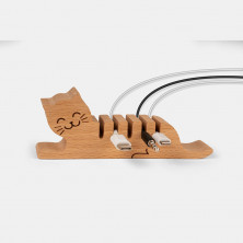organizador cables gato