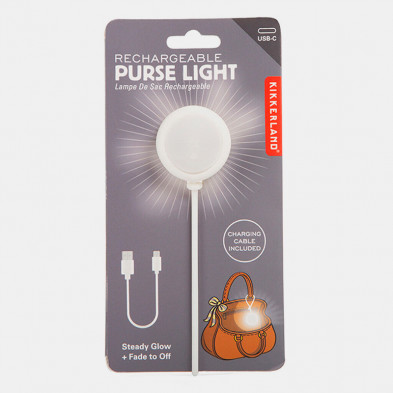 luz recargable para bolso