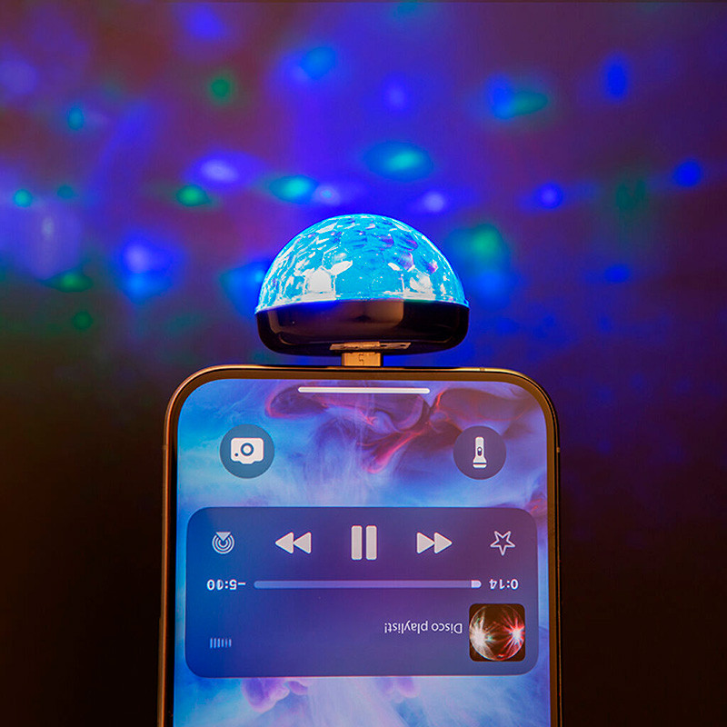 Luz de disco para móvil