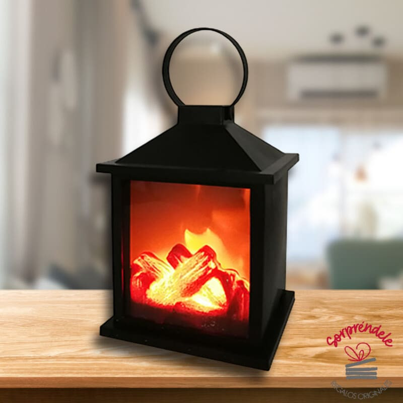 Farolillo efecto fuego