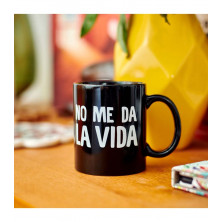Taza "no me da la vida"