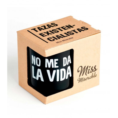 Taza "no me da la vida"