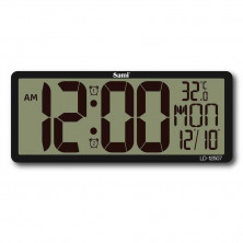 Reloj de pared digital jumbo xxl