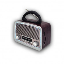 Radio altavoz bluetooth vintage