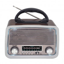 Radio altavoz bluetooth vintage