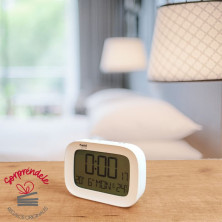 Despertador digital luz led