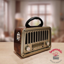 radio vintage altavoz