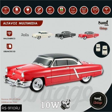 Altavoz radio coche vintage