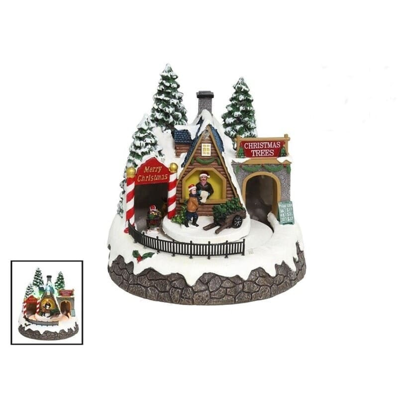 Escena navideña musical