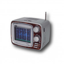 RADIO ALTAVOZ BT DISEÑO VINTAGE TIPO TV