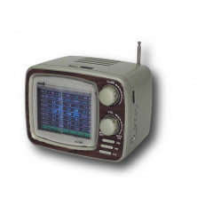 RADIO ALTAVOZ BT DISEÑO VINTAGE TIPO TV