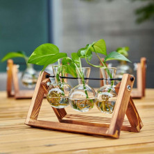 Estación de propagación triple para plantas