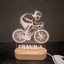 lampara led personalizada ciclismo