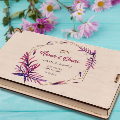 Caja personalizada para regalar dinero