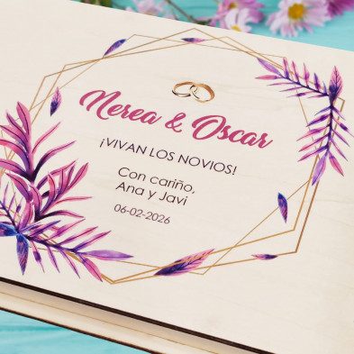 Caja personalizada para regalar dinero