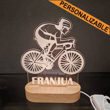 lampara led personalizada ciclismo