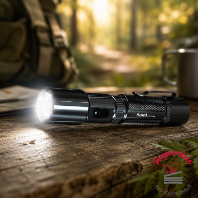 Linterna LED recargable