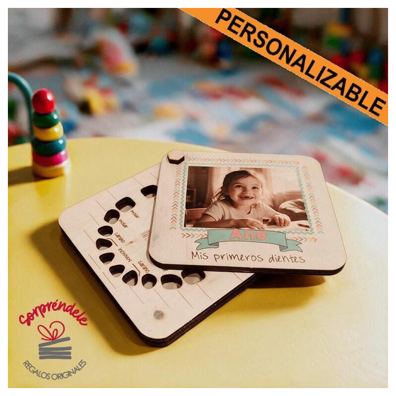 caja dientes personalizada con foto