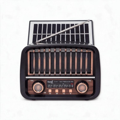 mini radio altavoz solar