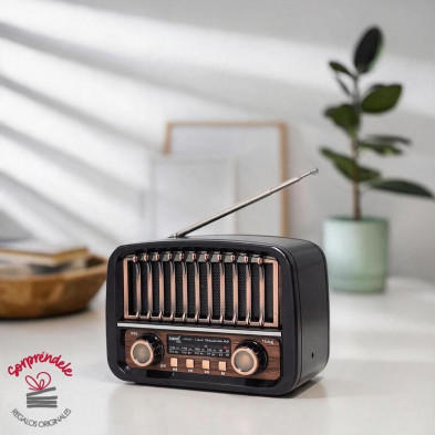 mini radio altavoz solar