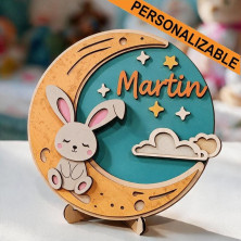 Placa infantil personalizada