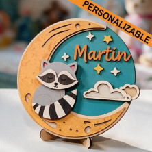 Placa infantil personalizada